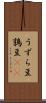 うずら豆 Scroll