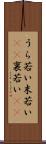 うら若い Scroll