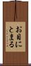 お目にとまる Scroll