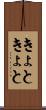 きょときょと Scroll