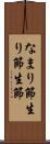 なまり節 Scroll