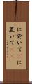に於いて(P) Scroll