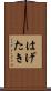 はげたき Scroll