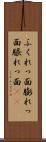 ふくれっ面 Scroll