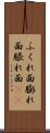 ふくれ面 Scroll