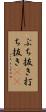 ぶち抜き Scroll