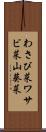 わさび菜 Scroll