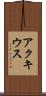 アクキウス Scroll