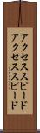 アクセススピード Scroll