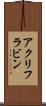 アクリフラビン Scroll