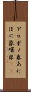 アケボノ象 Scroll