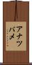 アナツバメ Scroll