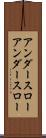 アンダースロー Scroll