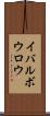 イバルボウロウ Scroll