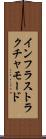 インフラストラクチャモード Scroll