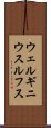 ウェルギニウスルフス Scroll