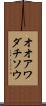 オオアワダチソウ Scroll