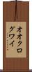 オオクログワイ Scroll
