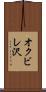 オクビレ沢 Scroll