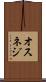 オスネジ Scroll