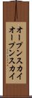 オープンスカイ Scroll