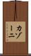 カゾーニ Scroll