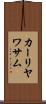 カーリヤワサム Scroll