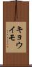 キョウイモ Scroll