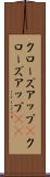 クローズアップ(P) Scroll