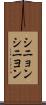 シニョン Scroll