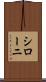 シローニ Scroll
