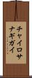 チャイロサナギガイ Scroll
