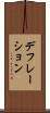 デフレーション Scroll