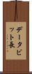 データビット長 Scroll
