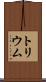 トリウム Scroll