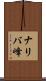 ナリバ峰 Scroll