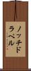 ノッチドラペル Scroll
