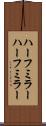 ハーフミラー Scroll