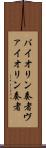 バイオリン奏者 Scroll