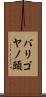 バリゴヤノ頭 Scroll