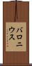 バロニウス Scroll