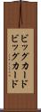 ビッグカード Scroll