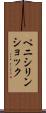 ペニシリン・ショック Scroll