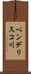 ペンデリスコ川 Scroll