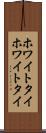 ホワイトタイ Scroll