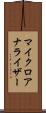 マイクロアナライザー Scroll