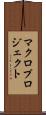マクロプロジェクト Scroll