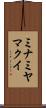 ミナミヤマクイ Scroll