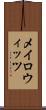 メイロウィッツ Scroll