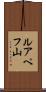 ルアペフ山 Scroll